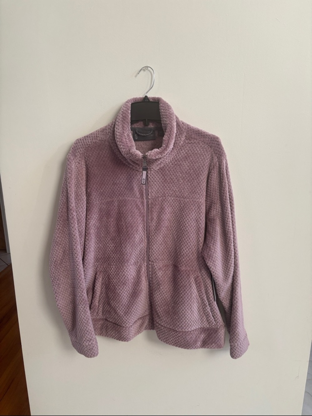 Free Country Plush Lilac Zip-Up Jacket